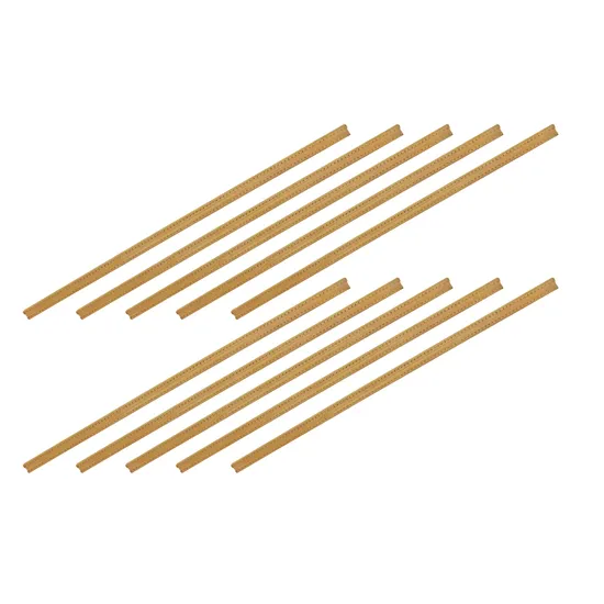 Teachables Wooden Metre Rulers - Groove Guide, Set of 10