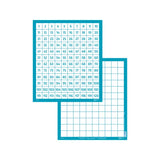 Teachables Number Boards - 1 to 120 Horizontal, Set of 10 - Modern Teaching Aids NZ