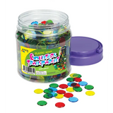 Teachables Transparent Counters - 16 mm, Pack of 1,000 - Modern Teaching Aids NZ