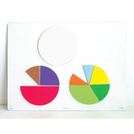 Teachables Magnetic Fraction Circles - Set of 51 - Modern Teaching Aids NZ