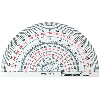 Teachables Protractors - Advanced 180°, Class Set - Modern Teaching Aids NZ