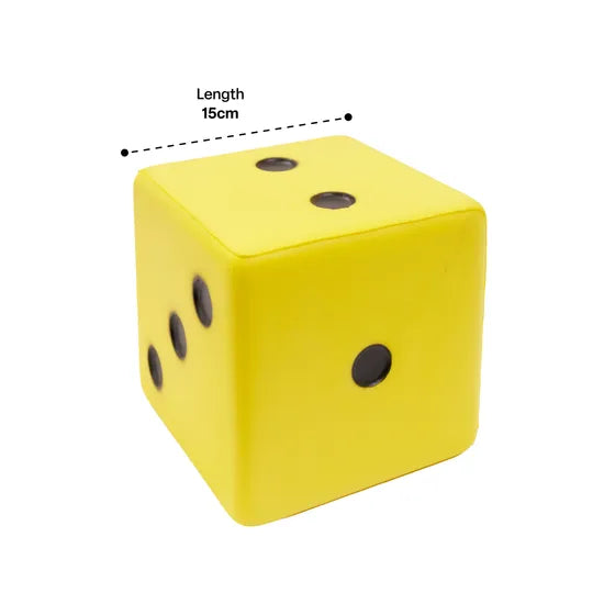Teachables Foam Dice - 6-Face, 150 mm, Dotted - Modern Teaching Aids NZ