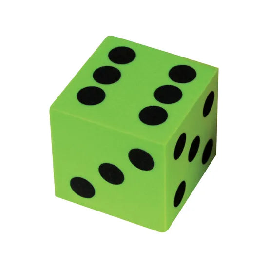 Teachables Foam Dice - 6-Face, 40 mm, Dotted - Modern Teaching Aids NZ