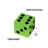 Teachables Foam Dice - 6-Face, 40 mm, Dotted - Modern Teaching Aids NZ
