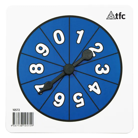 Teachables Spinner - Numbers 0 to 9 - Modern Teaching Aids NZ