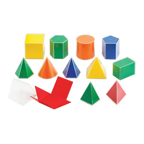 Teachables Geometric Folding Shapes & Activity Cards - Kit - Modern Teaching Aids NZ