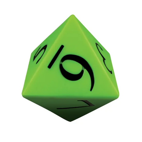 Teachables PVC Dice - 8-Face, 110 mm, Numbered - Modern Teaching Aids NZ