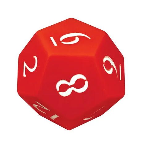 Teachables PVC Dice - 12-Face, 100 mm, Numbered - Modern Teaching Aids NZ