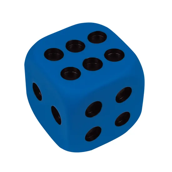 Teachables PVC Dice - 6-Face, 90 mm, Dotted - Modern Teaching Aids NZ