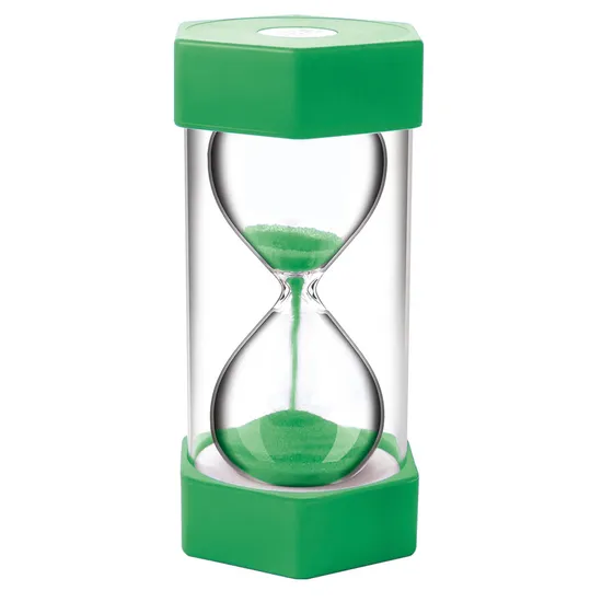 Teachables Sand Timer - Giant, 1 Minute, Green - Modern Teaching Aids NZ