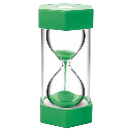 Teachables Sand Timer - Giant, 1 Minute, Green - Modern Teaching Aids NZ