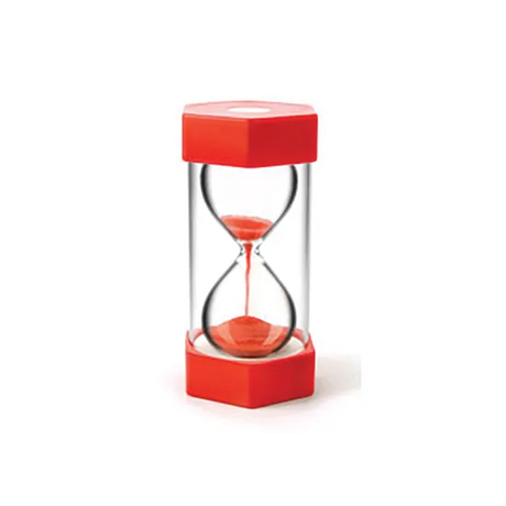 Teachables Sand Timer - Giant, 30 Seconds, Red - Modern Teaching Aids NZ