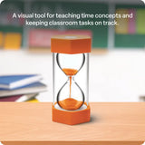 Teachables Sand Timer - Giant, 10 Minutes, Orange - Modern Teaching Aids NZ