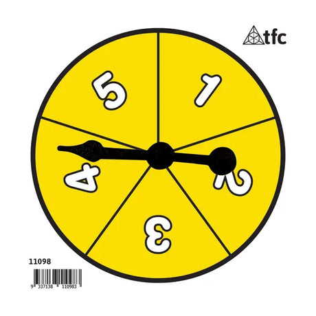 Teachables Spinner - Numbers 1 to 5 - Modern Teaching Aids NZ
