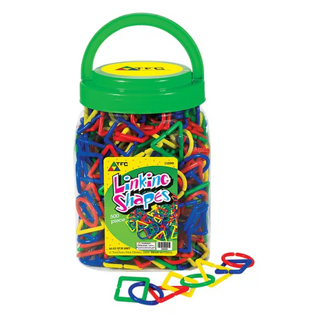 Teachables Shape Links - Pack of 500 - Modern Teaching Aids NZ