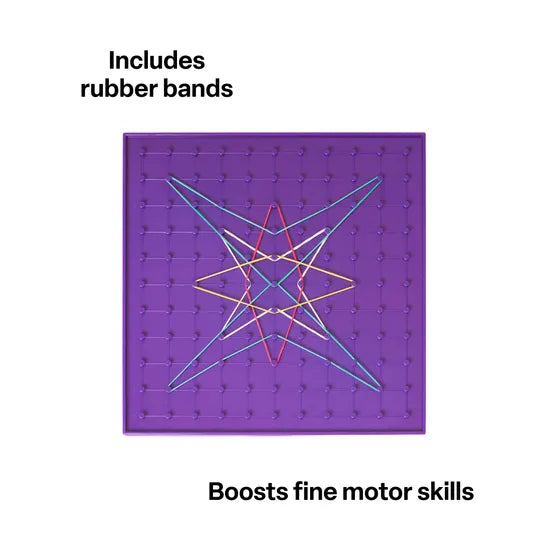 Teachables Rainbow Geoboard - 23 cm