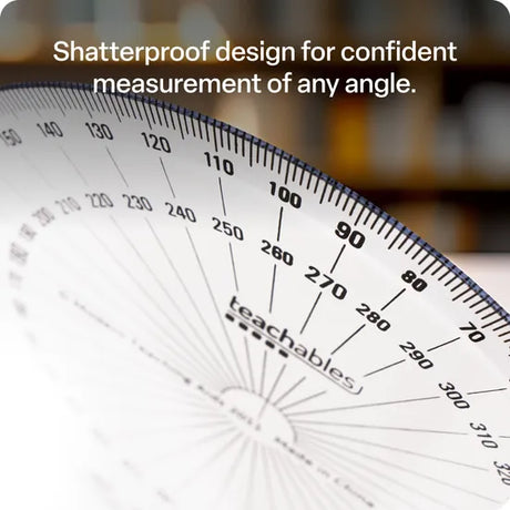 Teachables Protractor - 360Â°, Single