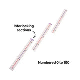 Teachables Number Line Strip - 0 to 100 - Modern Teaching Aids NZ