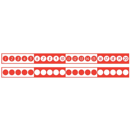 Teachables Number Line Strips - 1 to 20 - Modern Teaching Aids NZ