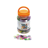 Teachables Transparent Counters - 20 mm, Pack of 1000 - Modern Teaching Aids NZ