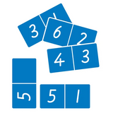 Teachables Dominoes - 6Ã—6 Numbers - Modern Teaching Aids NZ