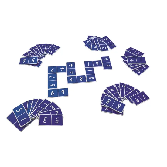 Teachables Dominoes - 9Ã—9 Numbers - Modern Teaching Aids NZ