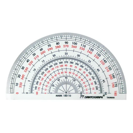 Teachables Protractor - 180° Advanced - Modern Teaching Aids NZ