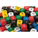 Dice: 6 Face Solid 1-6 50 Pieces - Modern Teaching Aids NZ
