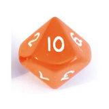 Teachables Dice - 10-Face Solid 1-10, Set of 50 - Modern Teaching Aids NZ