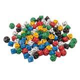 Teachables Dice - 10-Face 00000-90000, Set of 100 - Modern Teaching Aids NZ