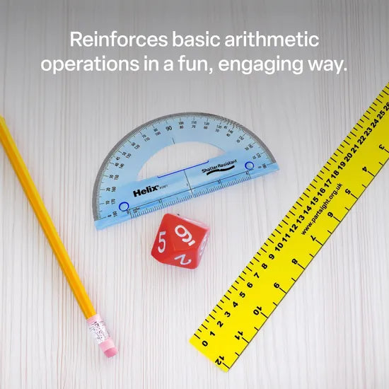 Teachables Dice - 10-Face Solid 0-9, Single - Modern Teaching Aids NZ