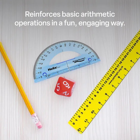 Teachables Dice - 10-Face Solid 0-9, Single - Modern Teaching Aids NZ