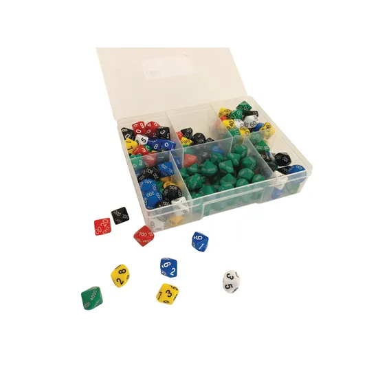 Teachables Place Value Dice Set - 140 Pieces in Container - Modern Teaching Aids NZ