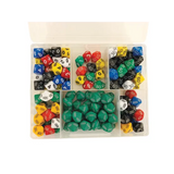 Teachables Place Value Dice Set - 140 Pieces in Container - Modern Teaching Aids NZ