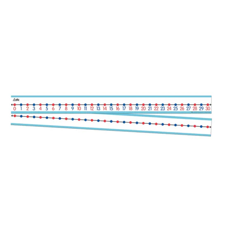 Teachables Number Line - Student Version, Set of 30 - Modern Teaching Aids NZ