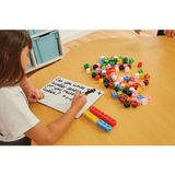 Teachables MultiLink Cubes - Maths Manipulatives, Set of 500 in Container - Modern Teaching Aids NZ