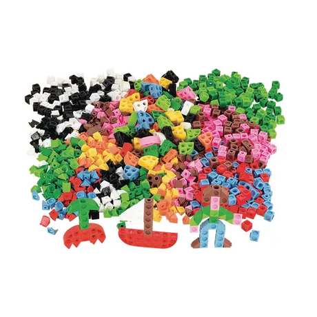 Teachables Multilink Set - Cubes, Prisms and Triangles - Modern Teaching Aids NZ