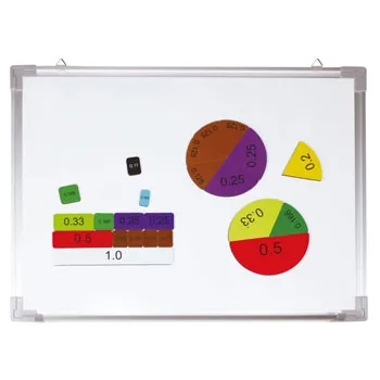 Teachables Magnetic Fraction Builders Set - Maths Learning Tool - Modern Teaching Aids NZ