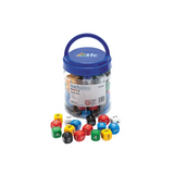 Teachables Dice - 6-Face Polyhedra, 1-6, Jar of 100 - Modern Teaching Aids NZ