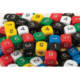 Teachables Dice - 6-Face Polyhedra, 1-6, Jar of 100 - Modern Teaching Aids NZ