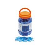 Teachables Counters - Transparent Blue, 22 mm, Pack of 1,000 - Modern Teaching Aids NZ