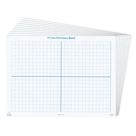 Teachables Show & Tell Cards - X-Y Axis, Pack of 30 - Modern Teaching Aids NZ