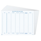 Teachables Show & Tell Cards - Decimal Place Value, Pack of 30 - Modern Teaching Aids NZ