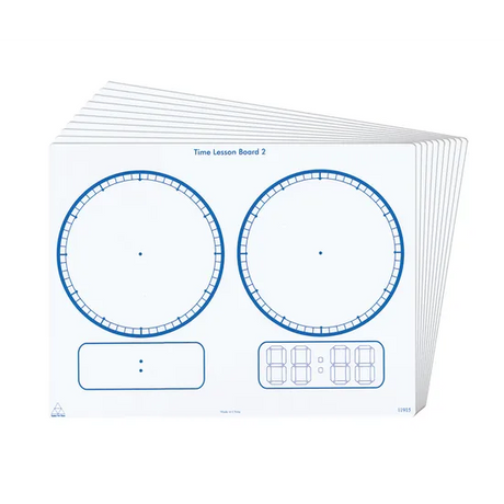 Teachables Show & Tell Cards - Time Set 2, Pack of 30 - Modern Teaching Aids NZ