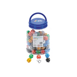 Teachables Dice - 20-Face, Numbers 1-20, Jar of 100 - Modern Teaching Aids NZ