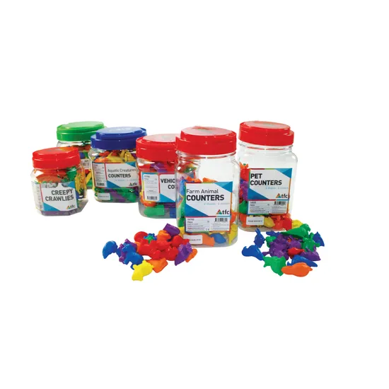 Teachables Super Counters - Mixed Types, Set of 480 - Modern Teaching Aids NZ