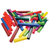 Teachables Coloured Rods - Set of 74 in Bag - Modern Teaching Aids NZ