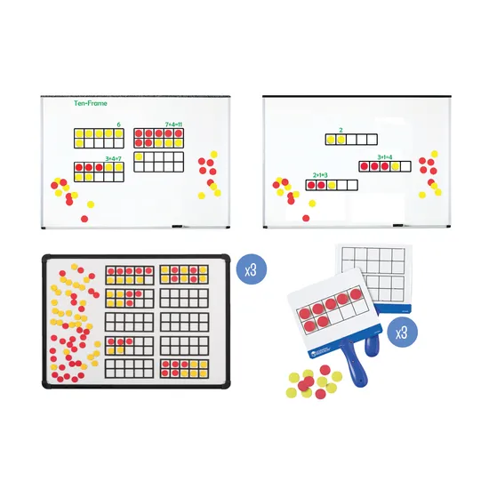 Teachables Ten & Five Frames - Class Set