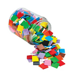 Teachables Colour Tiles - Solid, 2 cm, Set of 500 - Modern Teaching Aids NZ