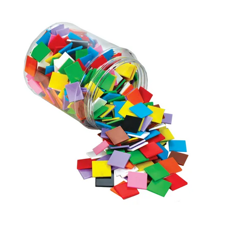 Teachables Colour Tiles - Solid, 2 cm, Set of 500 - Modern Teaching Aids NZ